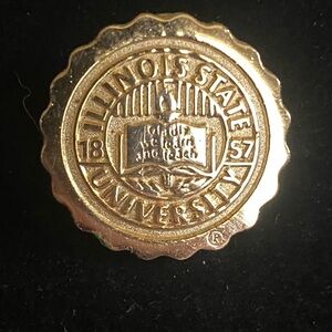 Illinois State University Gold Pin
